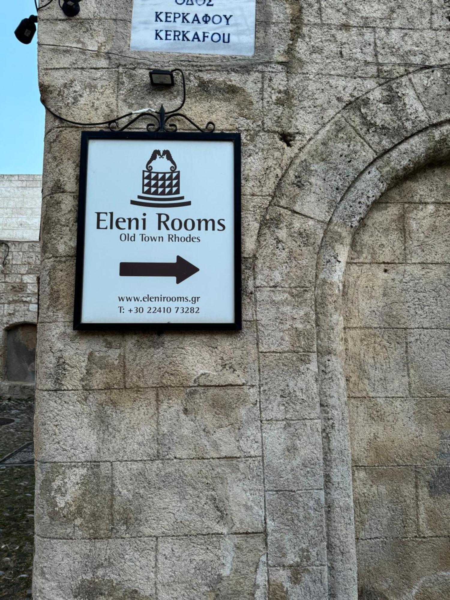 Eleni Rooms Rhodes City Ngoại thất bức ảnh